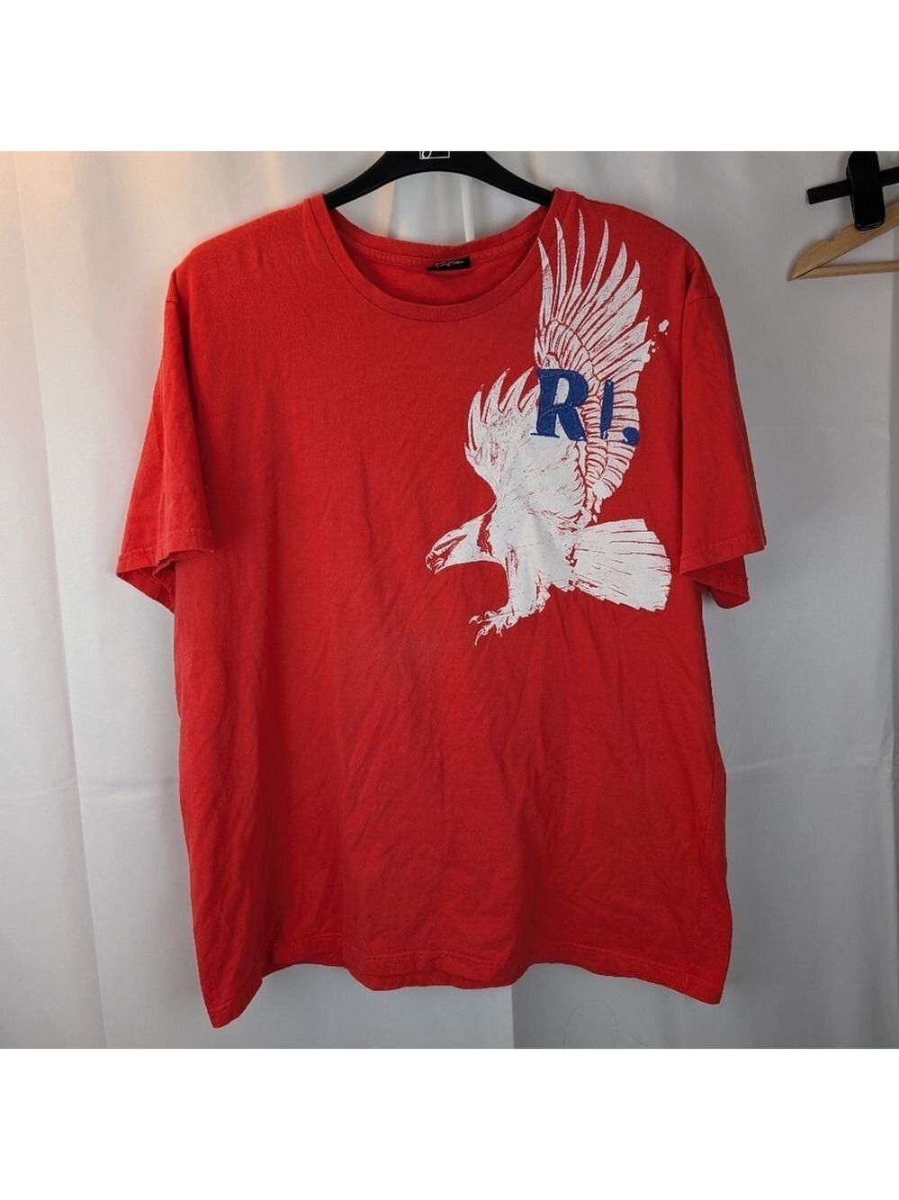 RARE VTG 2004 Men's Polo Ralph Lauren Eagle Graphic Print T Shirt Size XL VGUC
